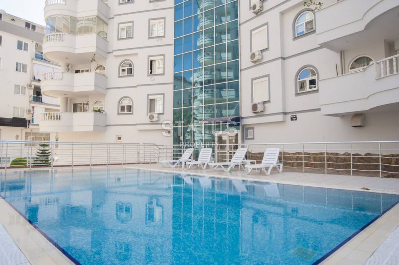 Luxurious apartment with luxury furniture in Tosmur. 110m2 фото 30