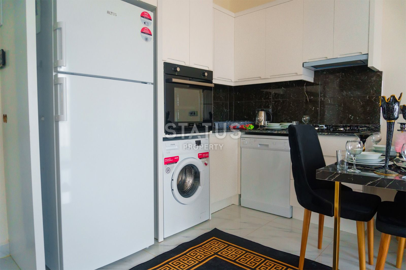 Элитные апартаменты в элитном комплексе в первой береговой линии в Каргиджаке, 160м2 фото 16