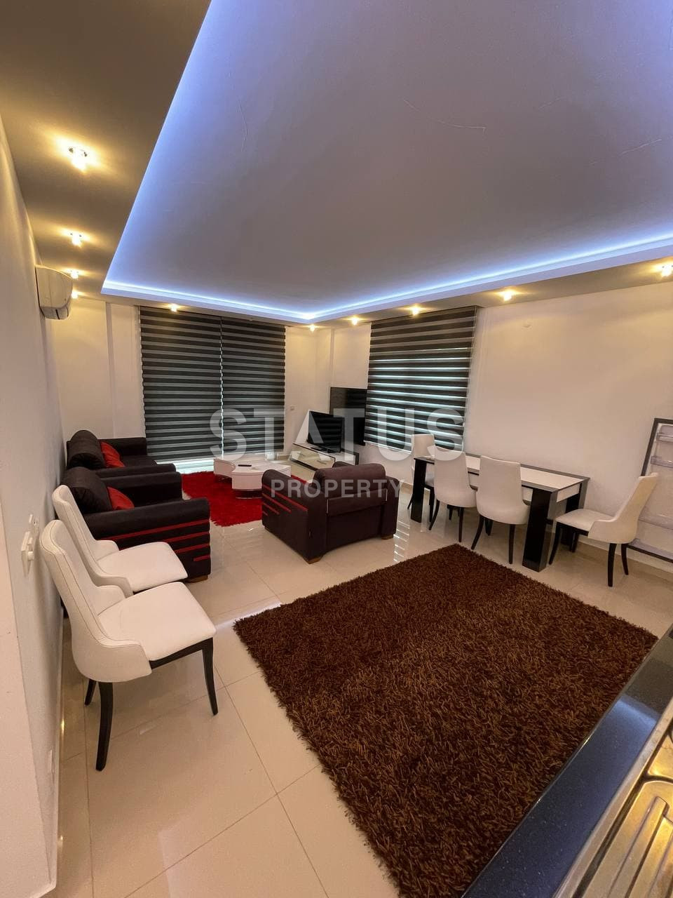 Three-room furnished luxury apartment in an elite residential complex in OBA.120m2 фото 3