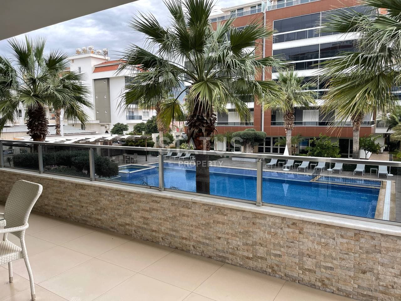Three-room furnished luxury apartment in an elite residential complex in OBA.120m2 фото 9