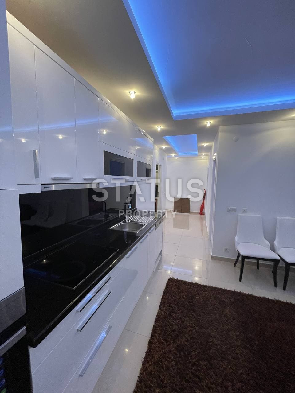 Three-room furnished luxury apartment in an elite residential complex in OBA.120m2 фото 17