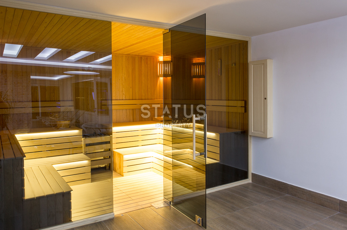 Three-room furnished luxury apartment in an elite residential complex in OBA.120m2 фото 21