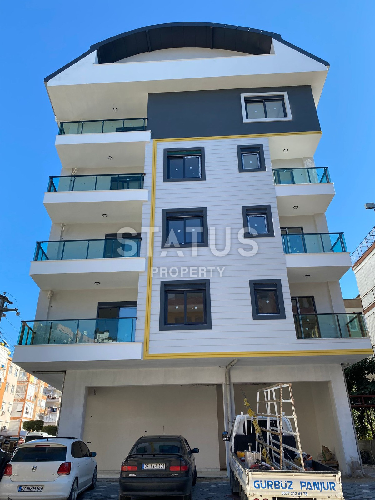 New apartments in an urban-type house 100m from Cleopatra beach, 55m2 фото 20