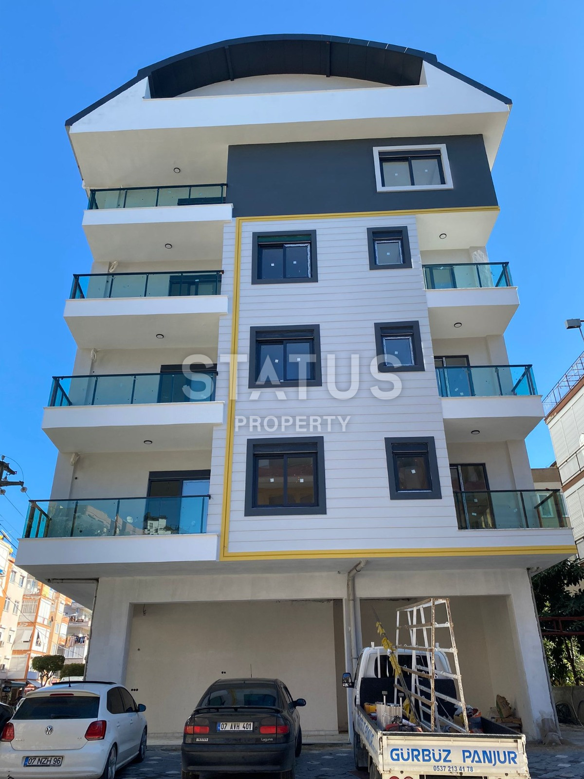 New apartments in an urban-type house 100m from Cleopatra beach, 55m2 фото 21