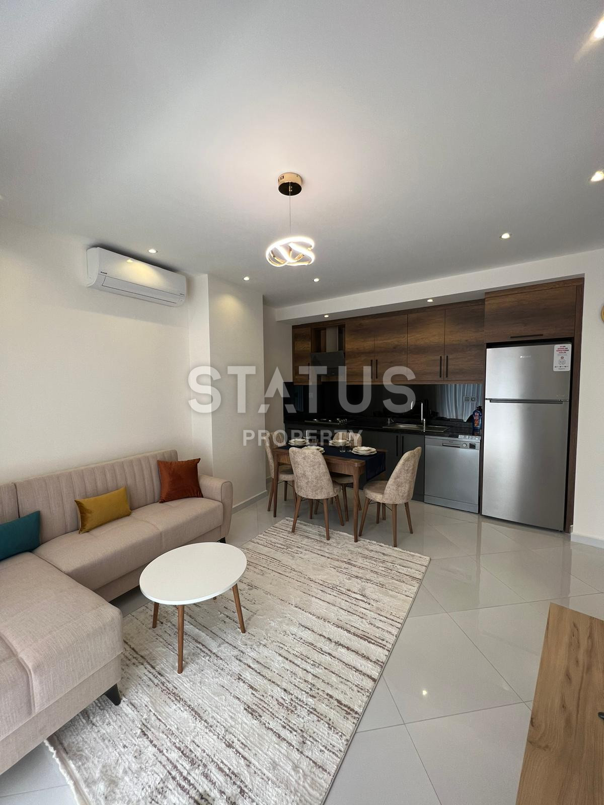 Меблированные апартаменты 1+1 в ЖК гостиничного типа в Махмутларе. 55м2 фото 10