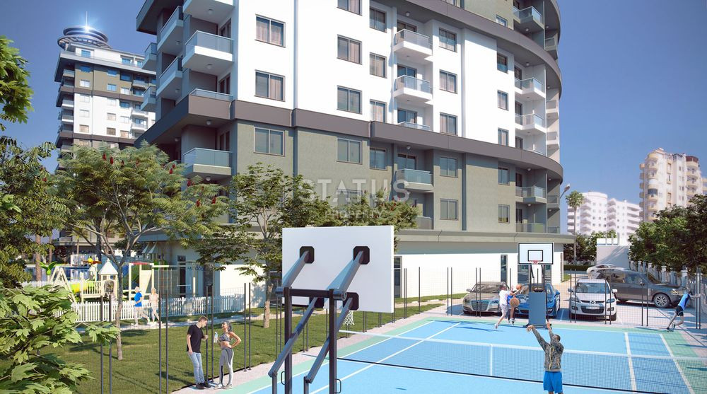 Меблированные апартаменты 1+1 в ЖК гостиничного типа в Махмутларе. 55м2 фото 17