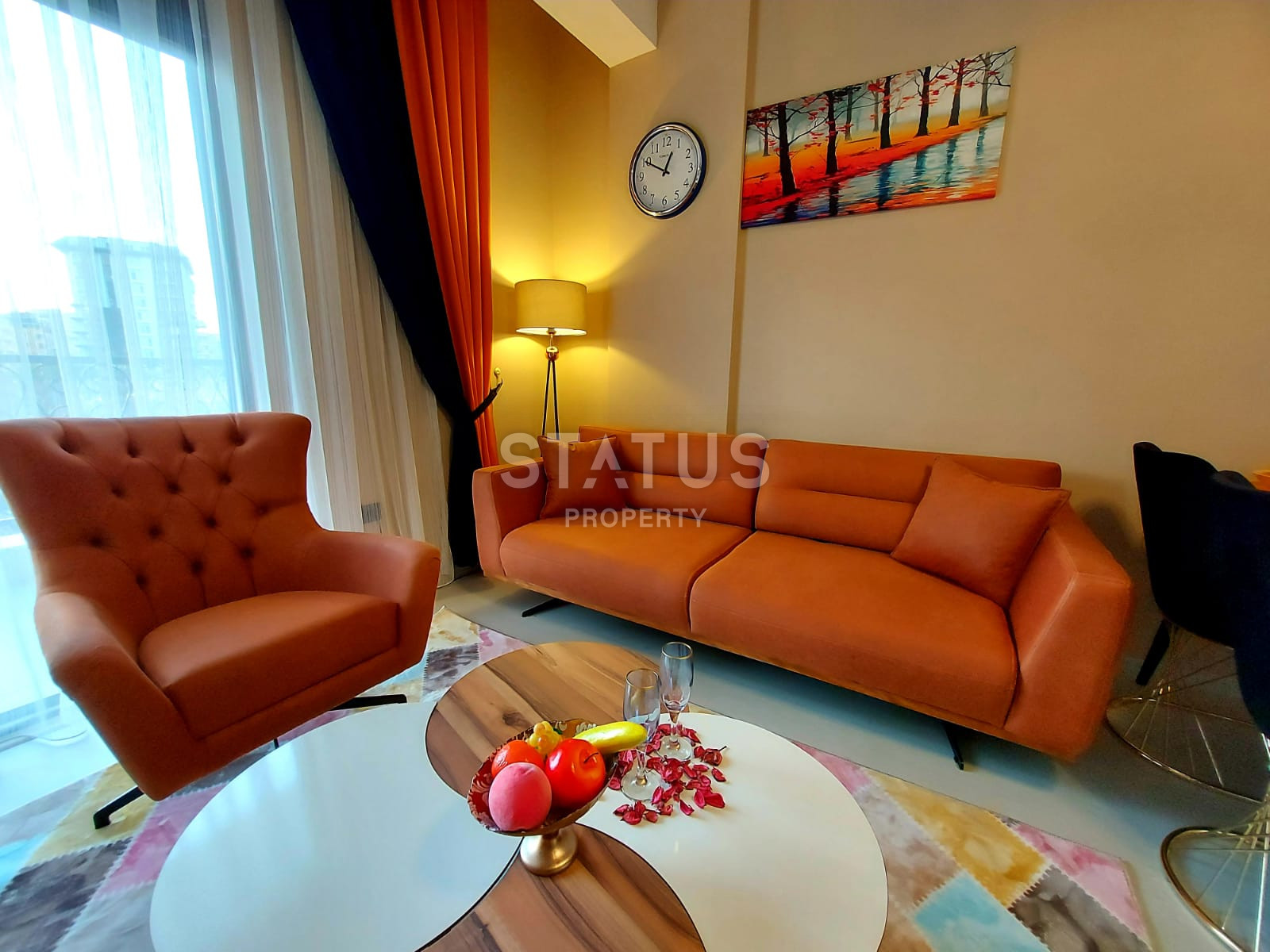 Уютная меблированная квартира в 400м от пляжа в Махмутларе. 65м2 фото 3