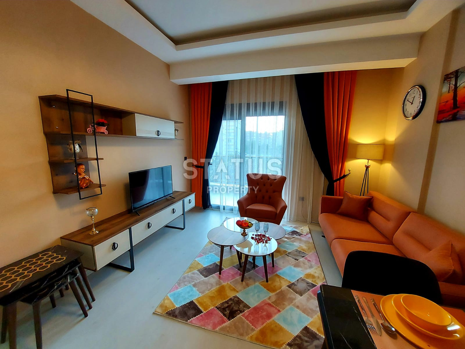 Уютная меблированная квартира в 400м от пляжа в Махмутларе. 65м2 фото 5