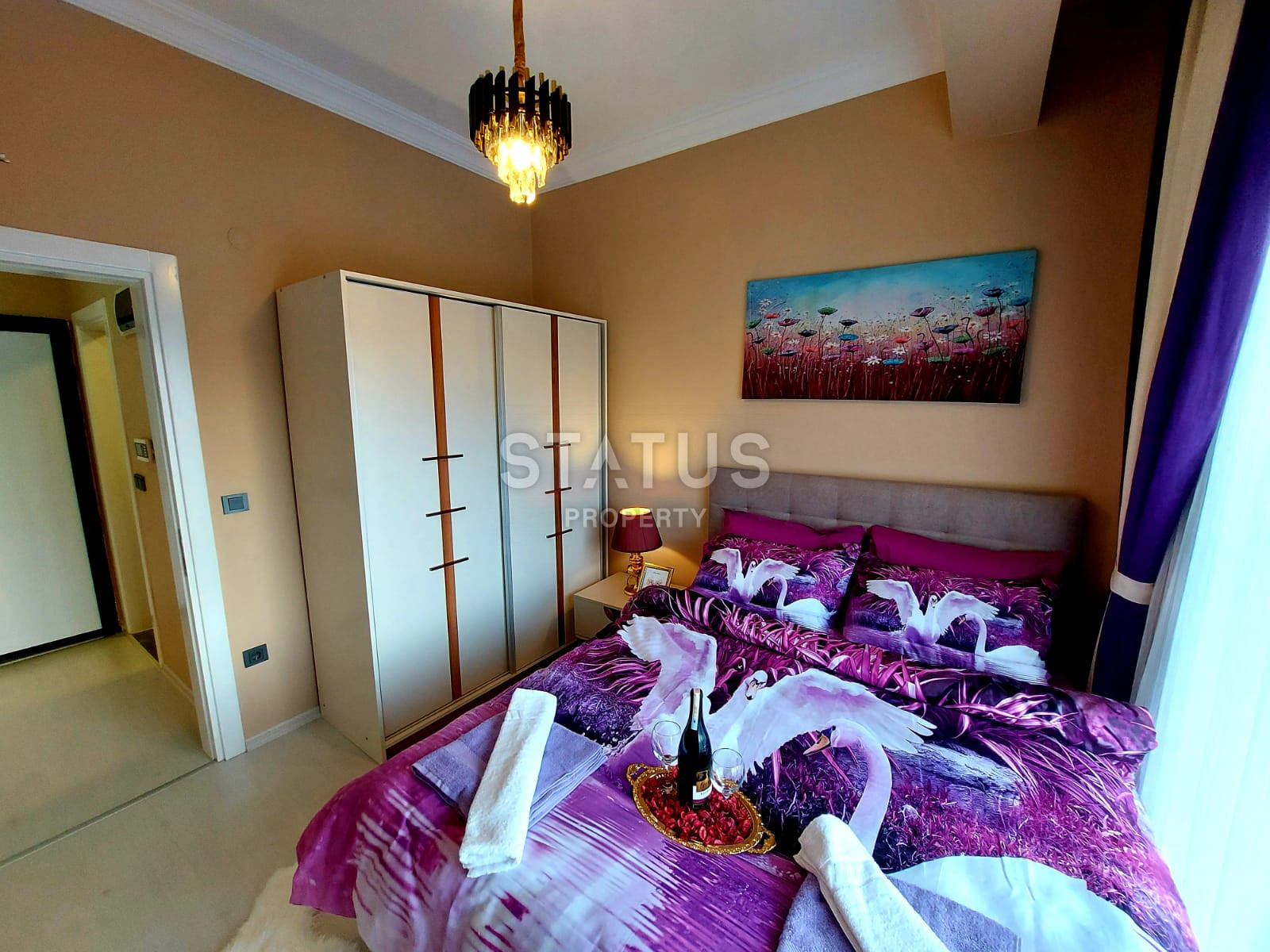 Уютная меблированная квартира в 400м от пляжа в Махмутларе. 65м2 фото 17