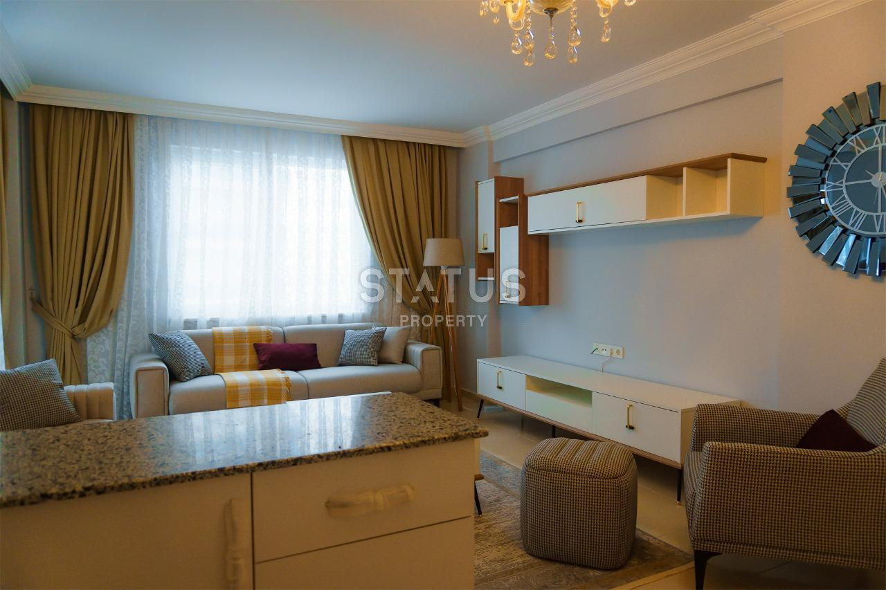 Luxurious three-room, furnished apartment with a view of the sea and Kale in Mahmutlar, 120m2 фото 3