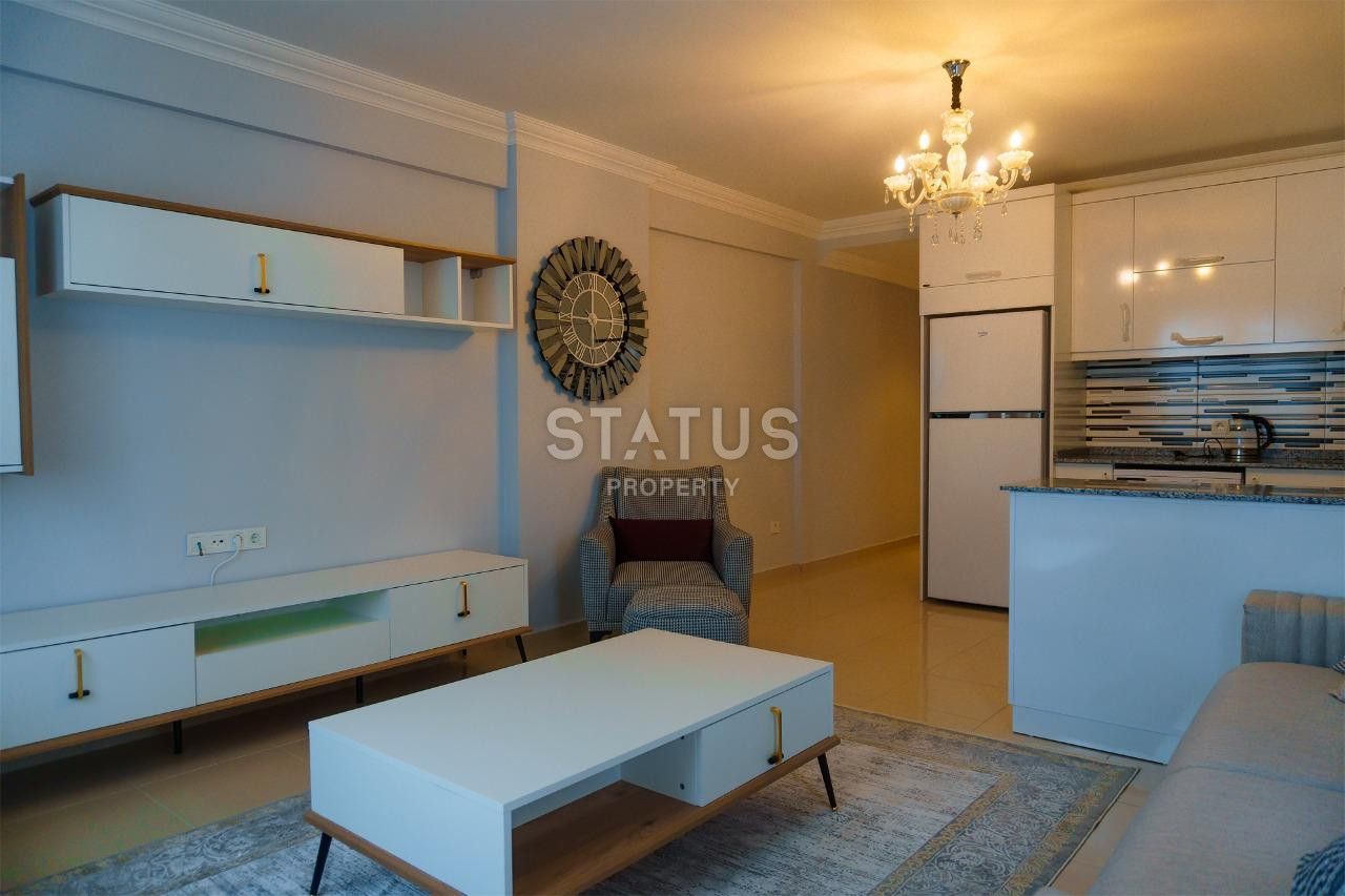 Luxurious three-room, furnished apartment with a view of the sea and Kale in Mahmutlar, 120m2 фото 4