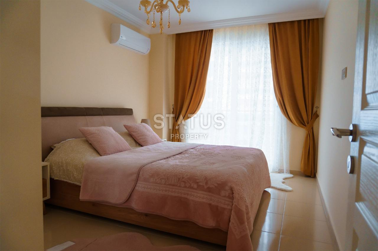 Luxurious three-room, furnished apartment with a view of the sea and Kale in Mahmutlar, 120m2 фото 7