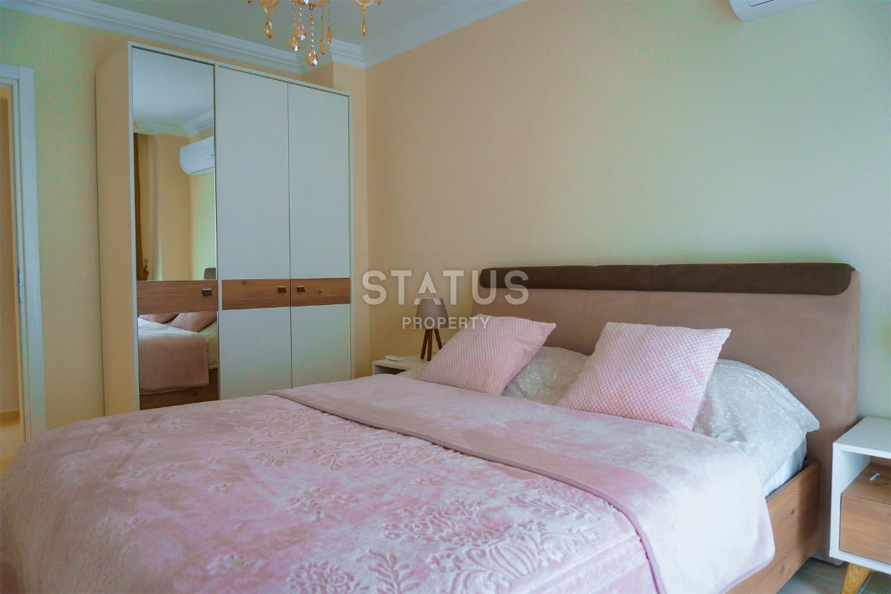 Luxurious three-room, furnished apartment with a view of the sea and Kale in Mahmutlar, 120m2 фото 8