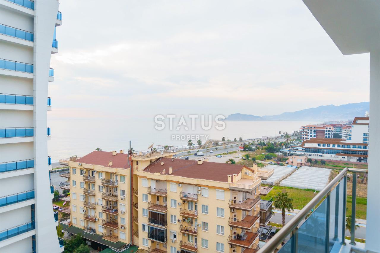 Luxurious three-room, furnished apartment with a view of the sea and Kale in Mahmutlar, 120m2 фото 20
