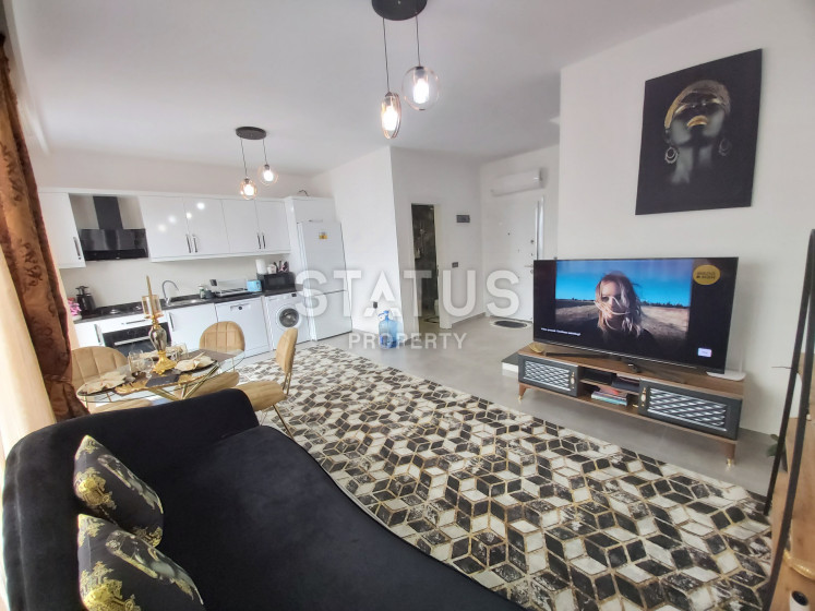 Дуплекс 2+1 с шикарными видами в комплексе с полной инфраструктурой в Махмутларе. 100м2 фото 1