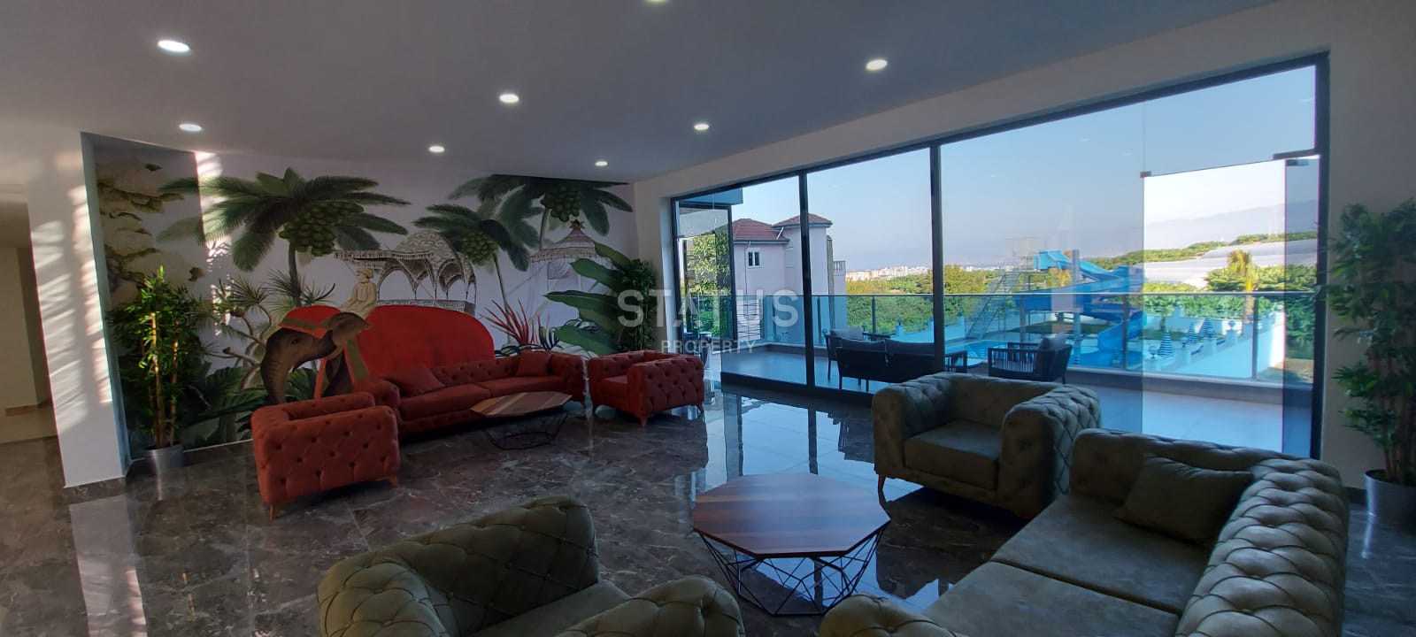 Duplex 2+1 with gorgeous views in a complex with full infrastructure in Mahmutlar. 100m2 фото 4