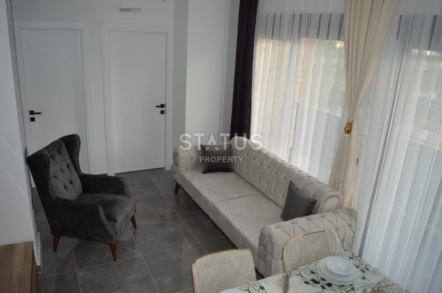 Двухкомнатная меблированная квартира по привлекательной цене в новом ЖК 2022г, 50м2 фото 3