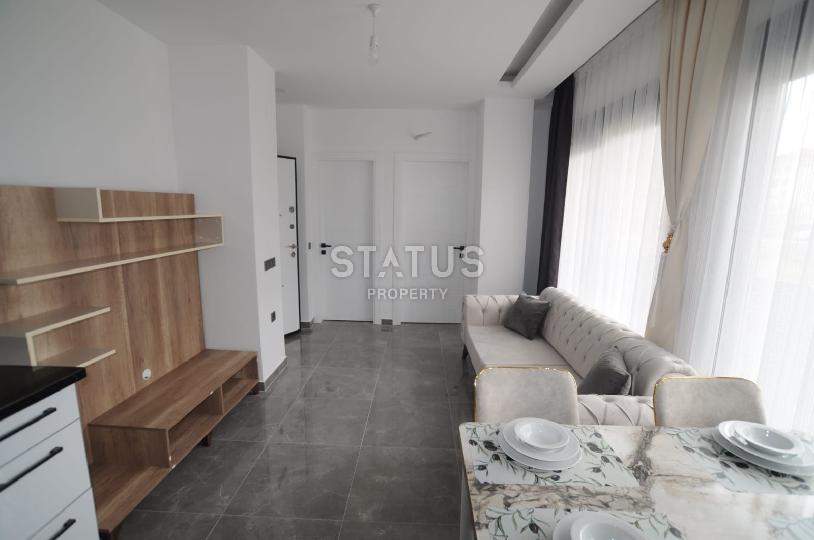 Двухкомнатная меблированная квартира по привлекательной цене в новом ЖК 2022г, 50м2 фото 4