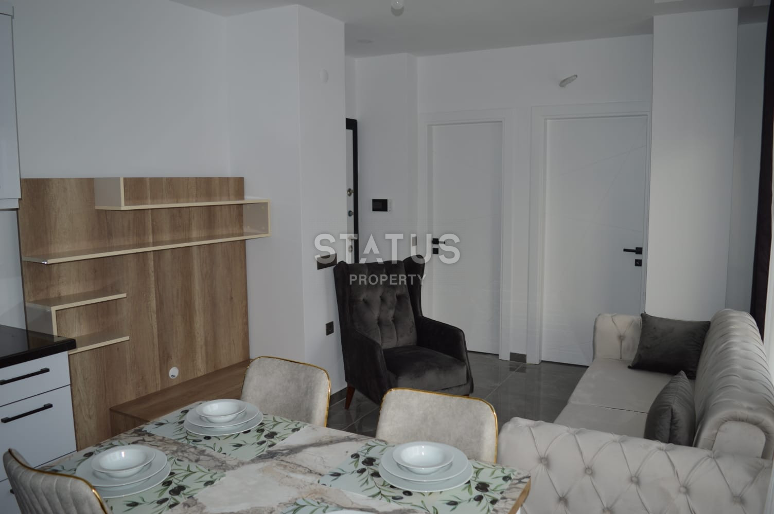 Двухкомнатная меблированная квартира по привлекательной цене в новом ЖК 2022г, 50м2 фото 5