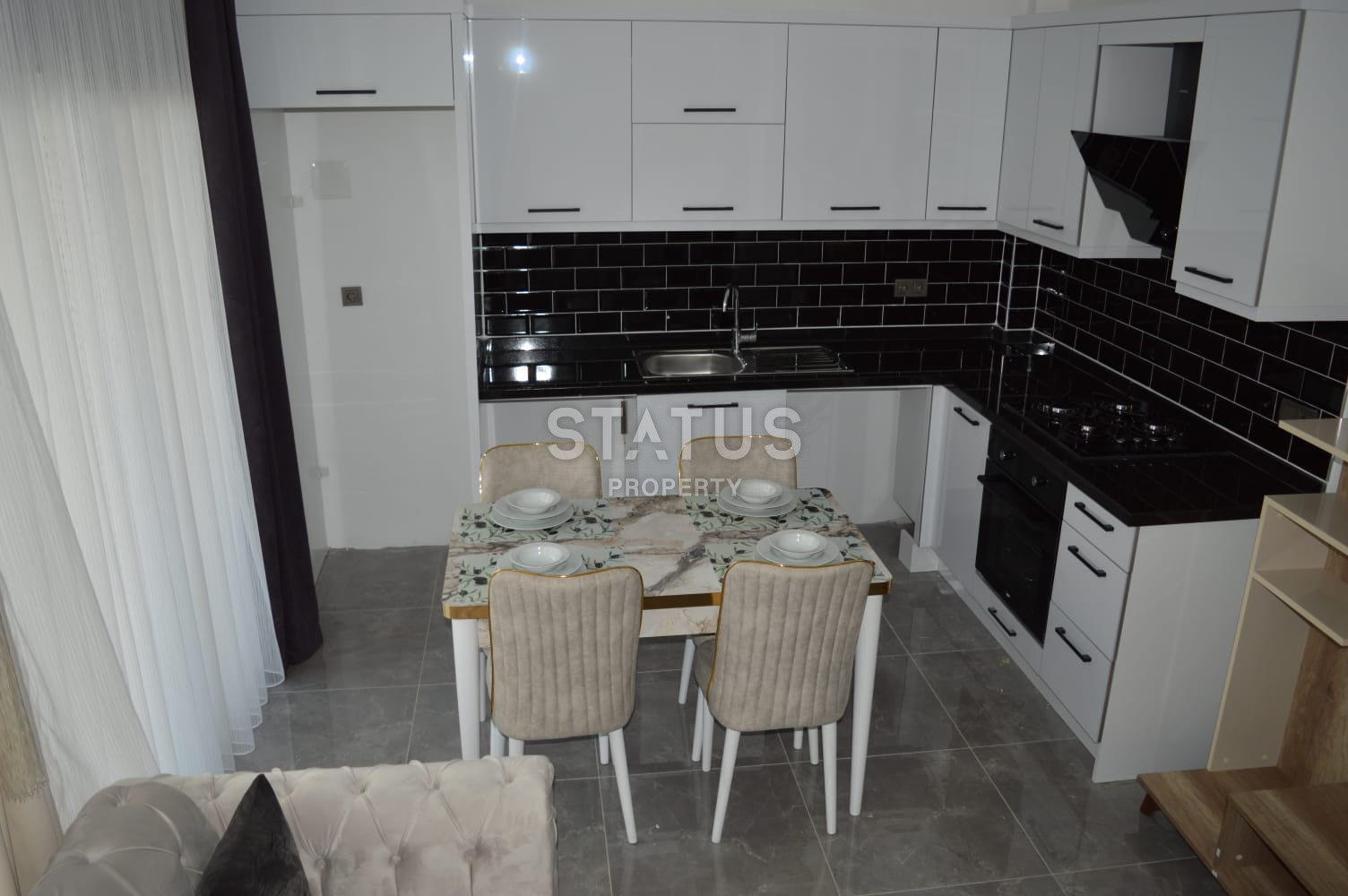 Двухкомнатная меблированная квартира по привлекательной цене в новом ЖК 2022г, 50м2 фото 6