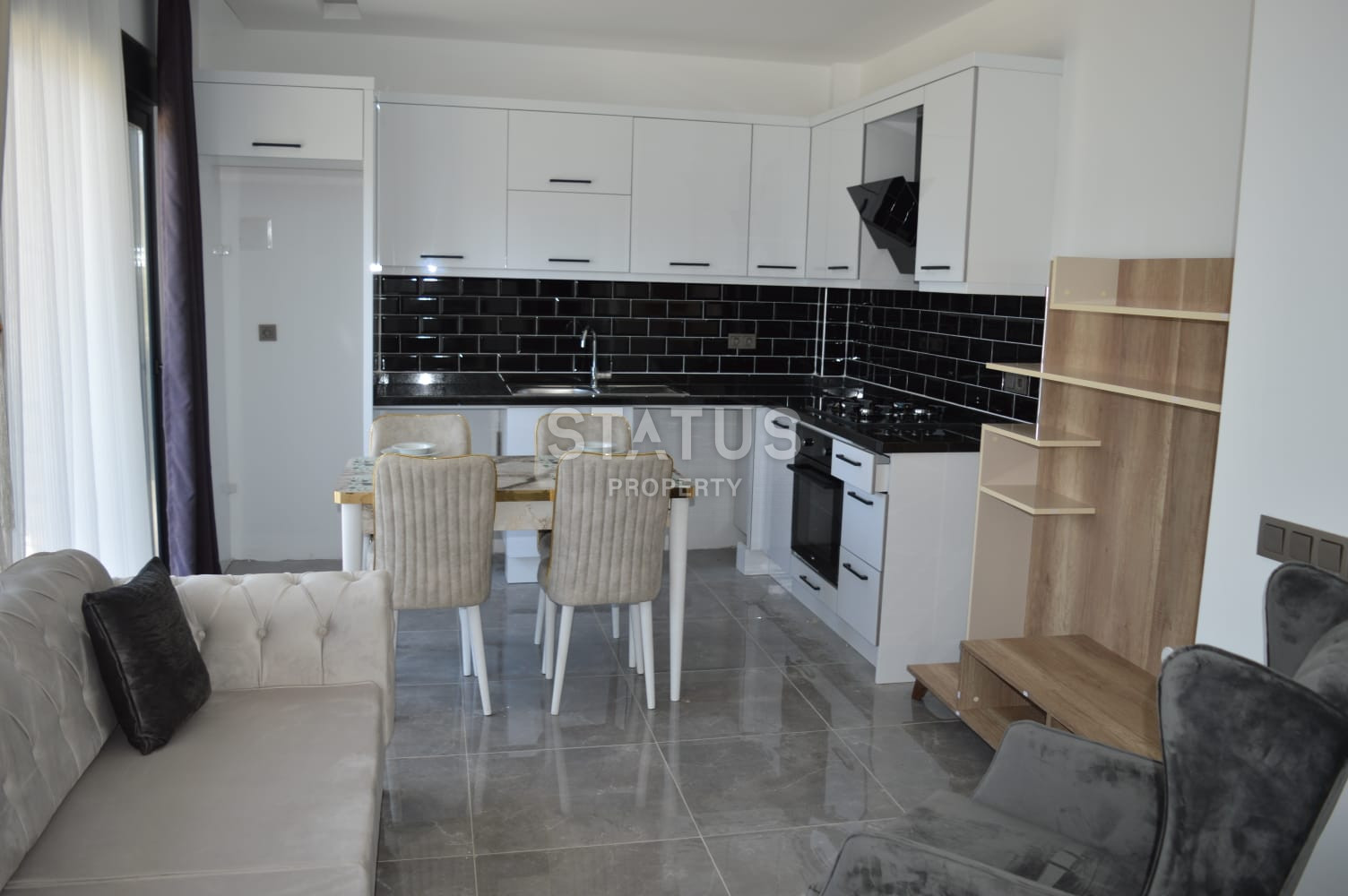 Двухкомнатная меблированная квартира по привлекательной цене в новом ЖК 2022г, 50м2 фото 8