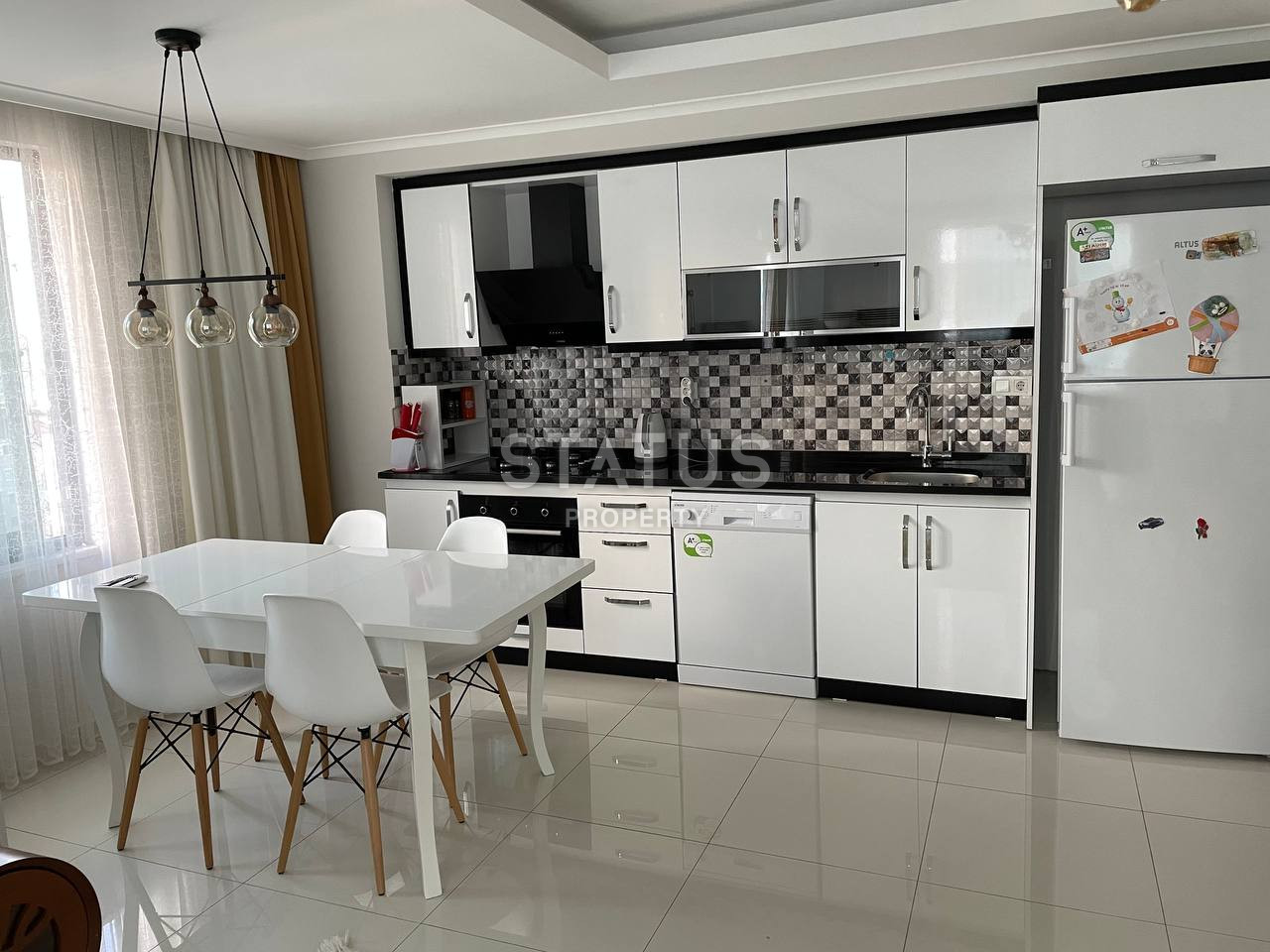 Spacious furnished duplex with good location in Mahmutlar. 150m2 фото 4