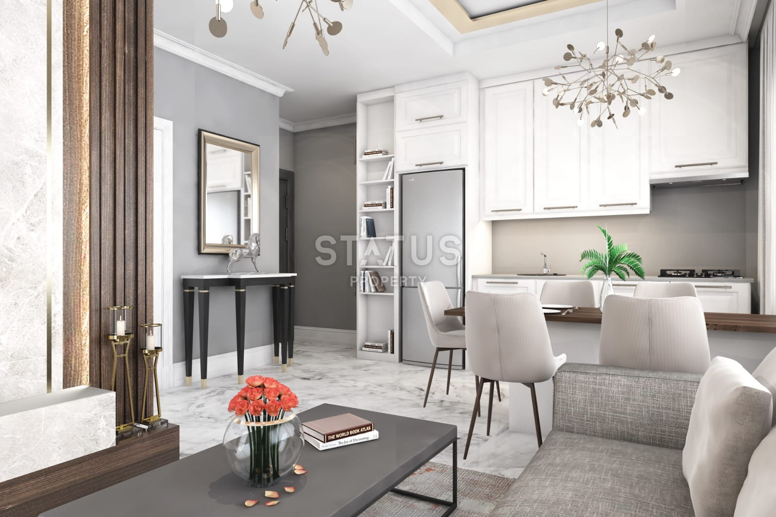 Инвестиционный проект в Махмутларе. 52м2-100м2 фото 14