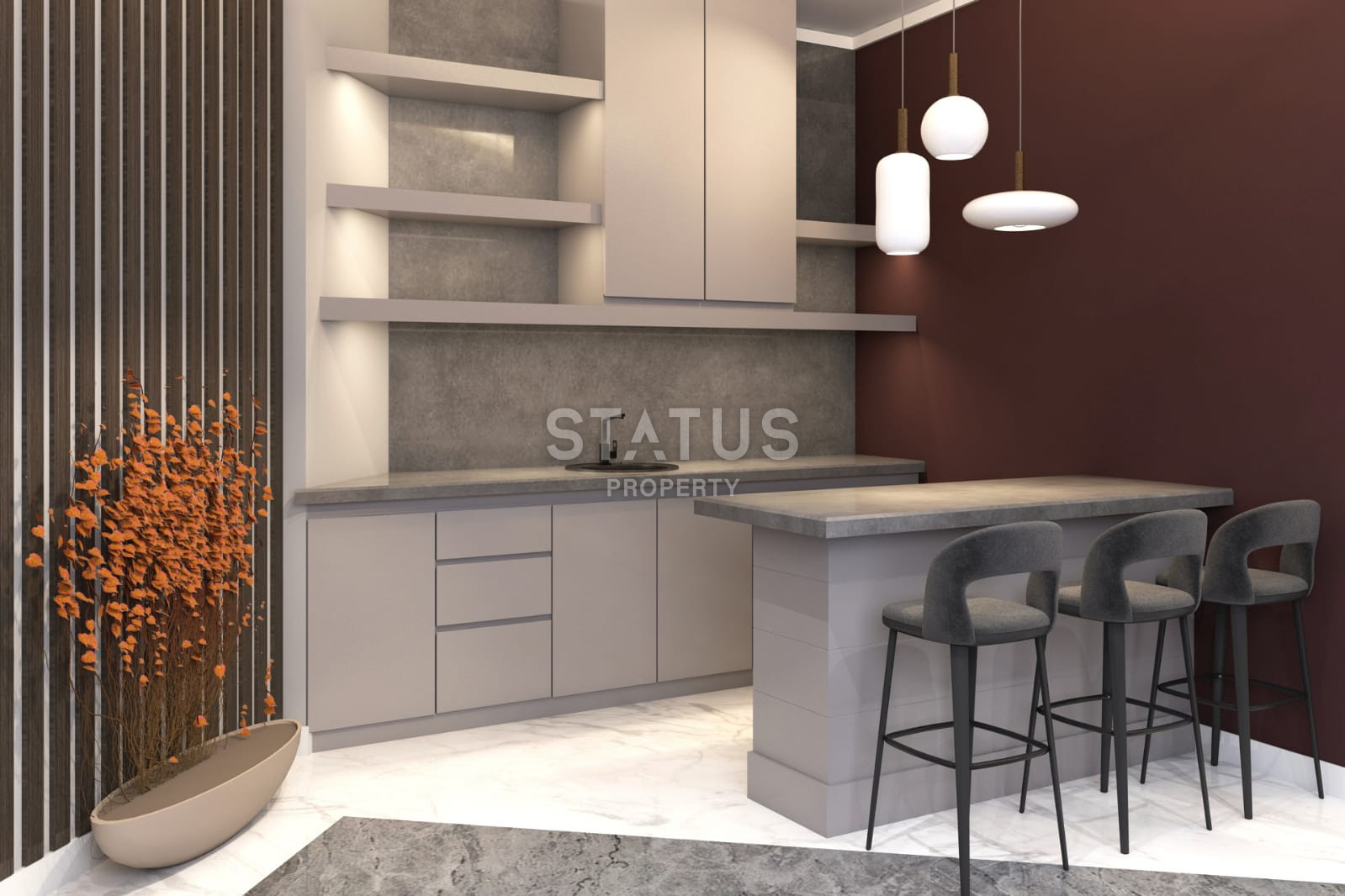 Инвестиционный проект в Махмутларе. 52м2-100м2 фото 19