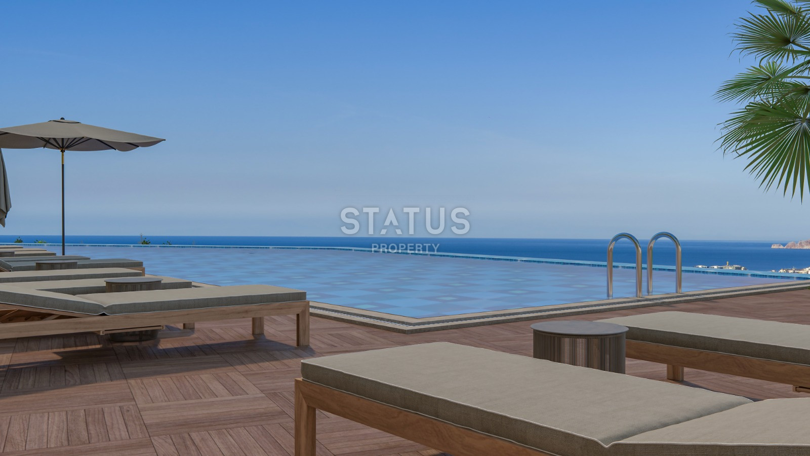 Новый инвестиционный проект с панорамными видами от премиального застройщика в Каргыджаке. 63м2 - 157м2 фото 3