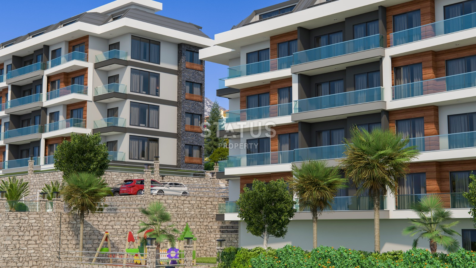 Новый инвестиционный проект с панорамными видами от премиального застройщика в Каргыджаке. 63м2 - 157м2 фото 12