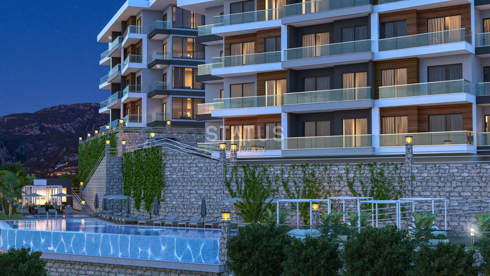 Новый инвестиционный проект с панорамными видами от премиального застройщика в Каргыджаке. 63м2 - 157м2 фото 14