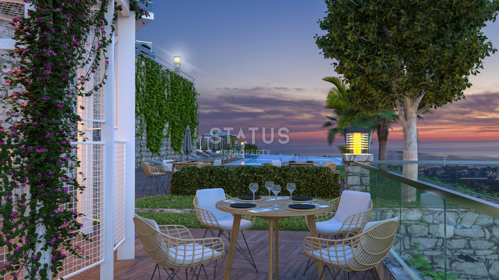 Новый инвестиционный проект с панорамными видами от премиального застройщика в Каргыджаке. 63м2 - 157м2 фото 16