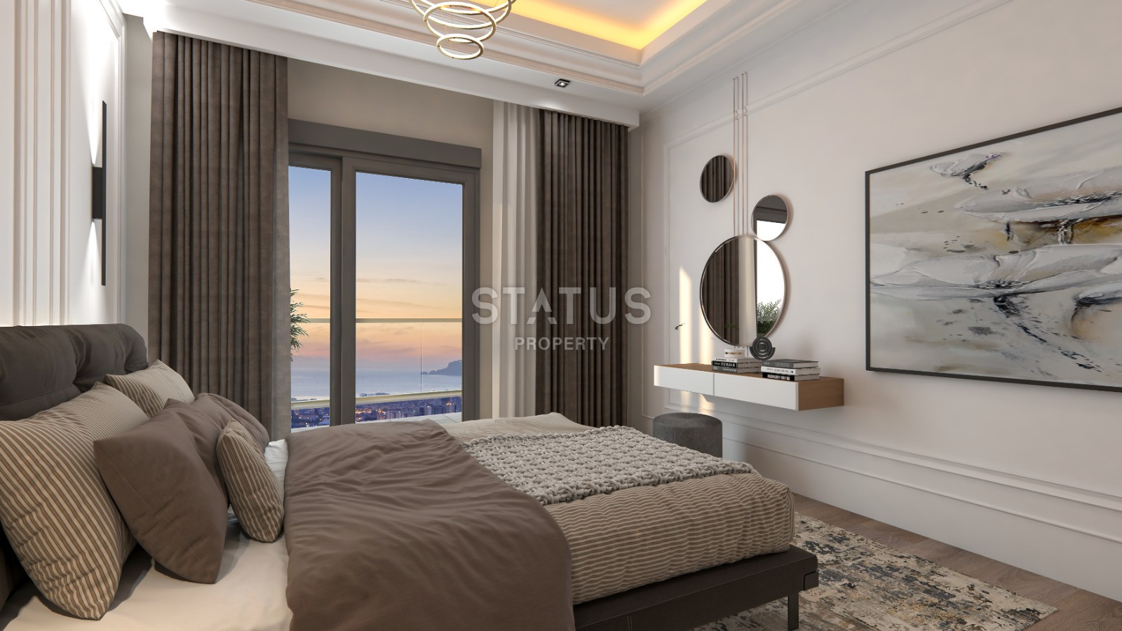 Новый инвестиционный проект с панорамными видами от премиального застройщика в Каргыджаке. 63м2 - 157м2 фото 21