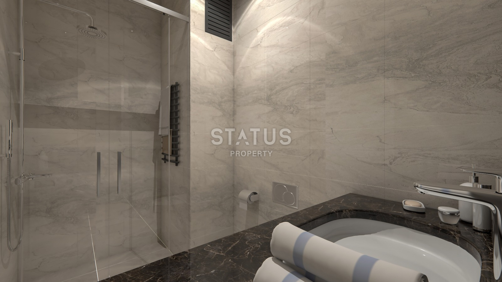 Новый инвестиционный проект с панорамными видами от премиального застройщика в Каргыджаке. 63м2 - 157м2 фото 23