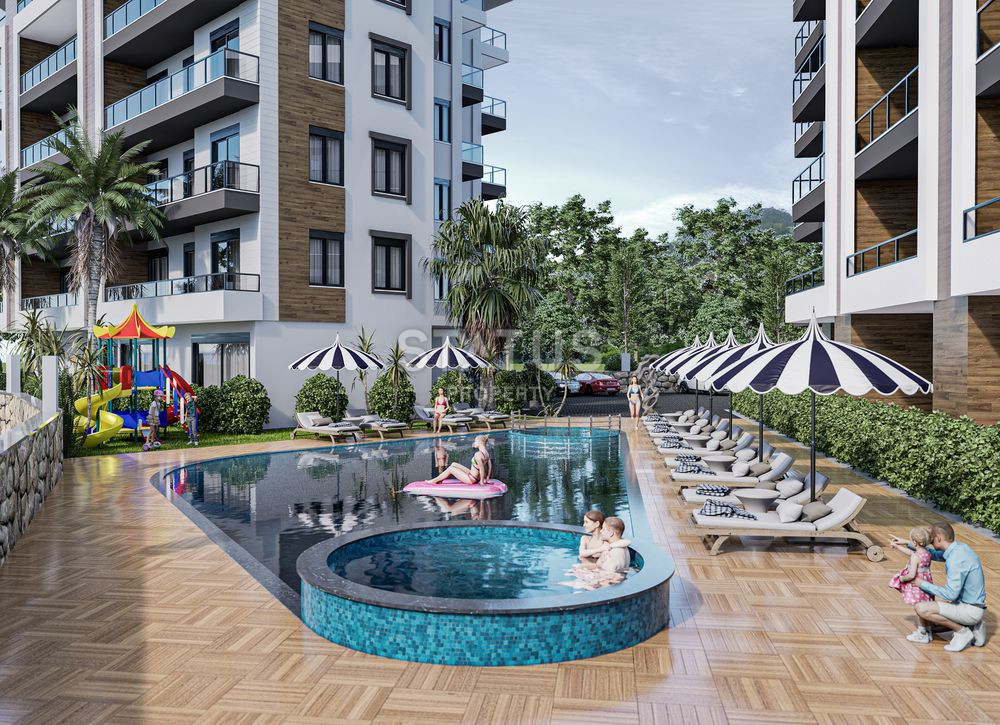 Роскошный проект в Тосмуре, 62 -135 м2 фото 4