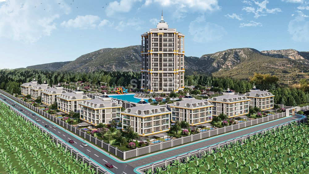 Масштабный проект в Махмутларе! Бес% рассрочка. 38м2-216м2 фото 1
