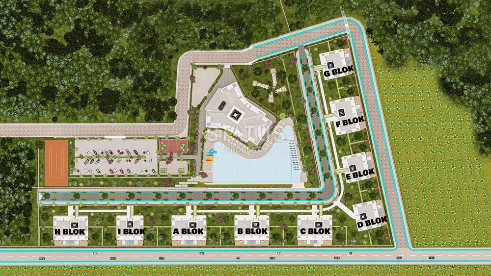 Масштабный проект в Махмутларе! Бес% рассрочка. 38м2-216м2 фото 7