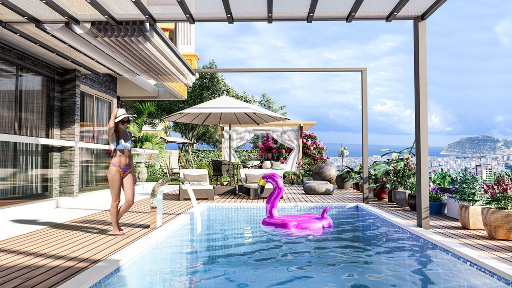 Масштабный проект в Махмутларе! Бес% рассрочка. 38м2-216м2 фото 12