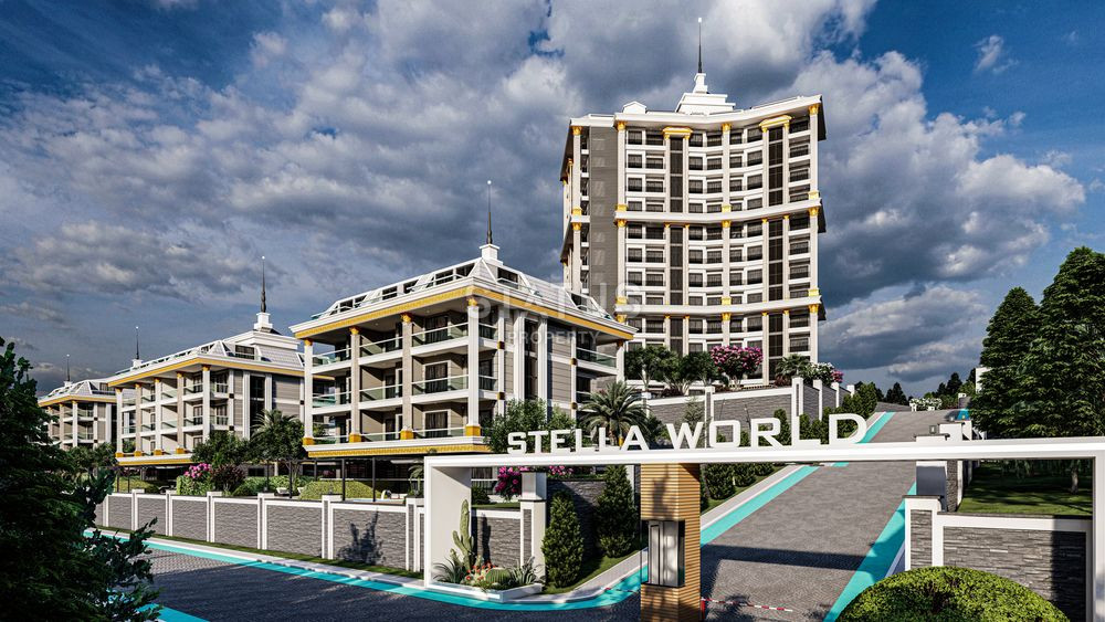 Масштабный проект в Махмутларе! Бес% рассрочка. 38м2-216м2 фото 24