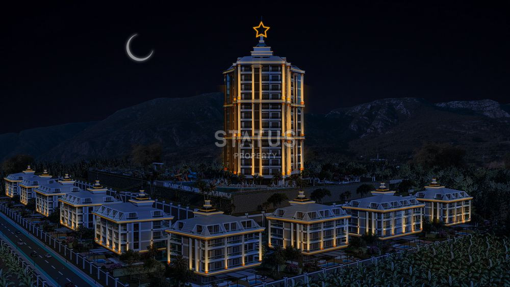 Масштабный проект в Махмутларе! Бес% рассрочка. 38м2-216м2 фото 27