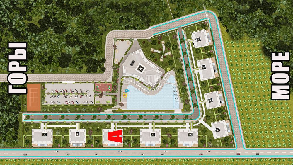 Масштабный проект в Махмутларе! Бес% рассрочка. 38м2-216м2 фото 41