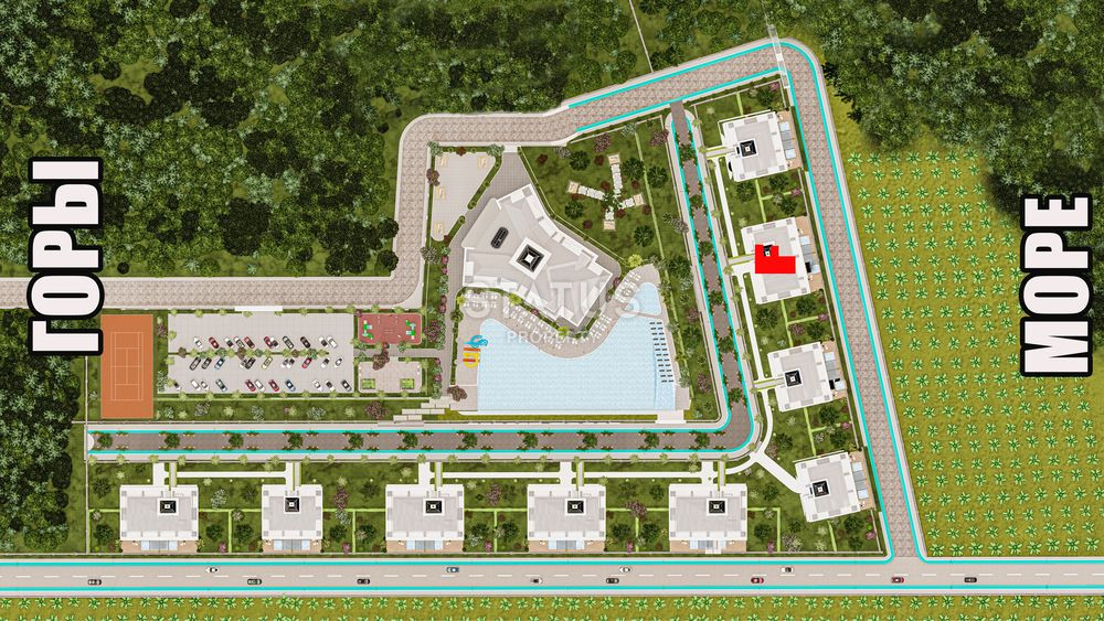 Масштабный проект в Махмутларе! Бес% рассрочка. 38м2-216м2 фото 47