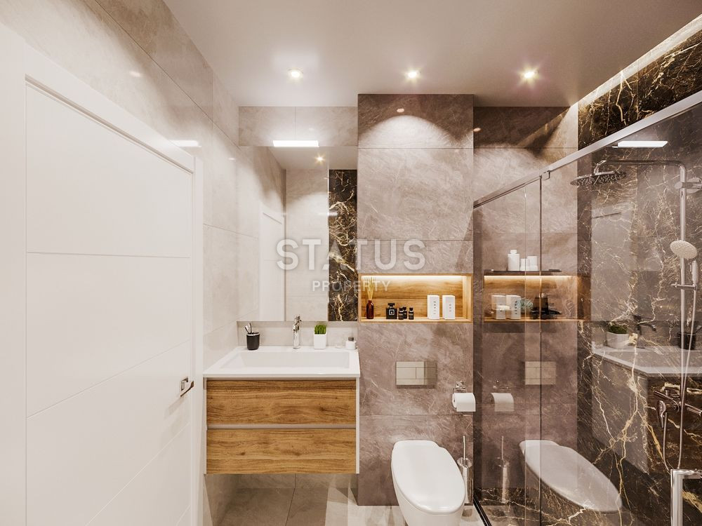 Инвестиционный проект в районе Авсаллар, без % рассрочка до конца строительства! 43-90 м2 фото 28