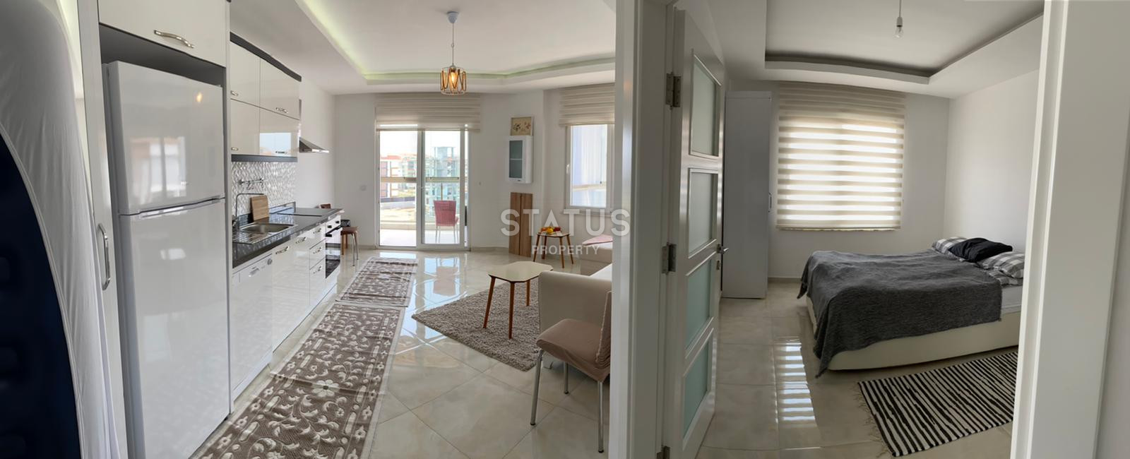 Furnished apartment in Kestel 50m from the sea. 45m2 фото 1