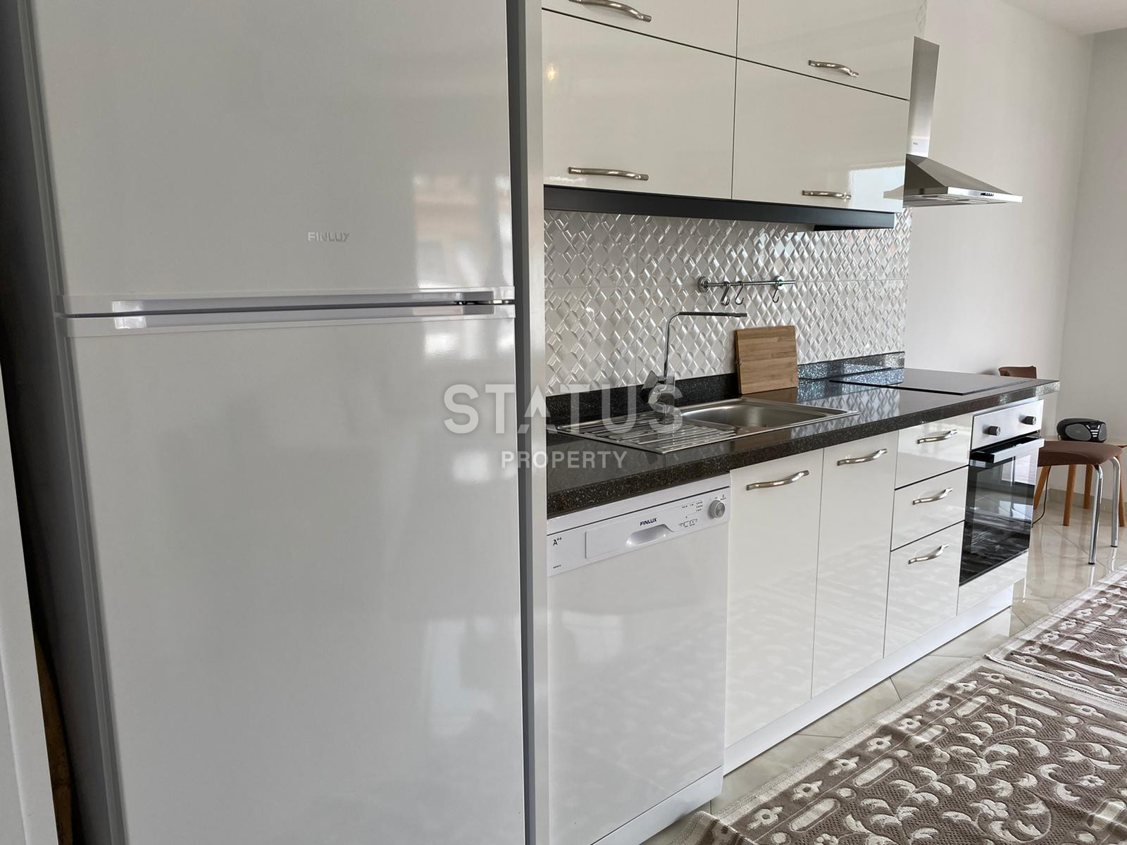 Furnished apartment in Kestel 50m from the sea. 45m2 фото 12