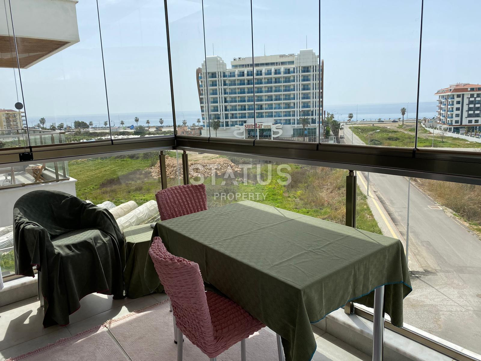 Furnished apartment in Kestel 50m from the sea. 45m2 фото 20