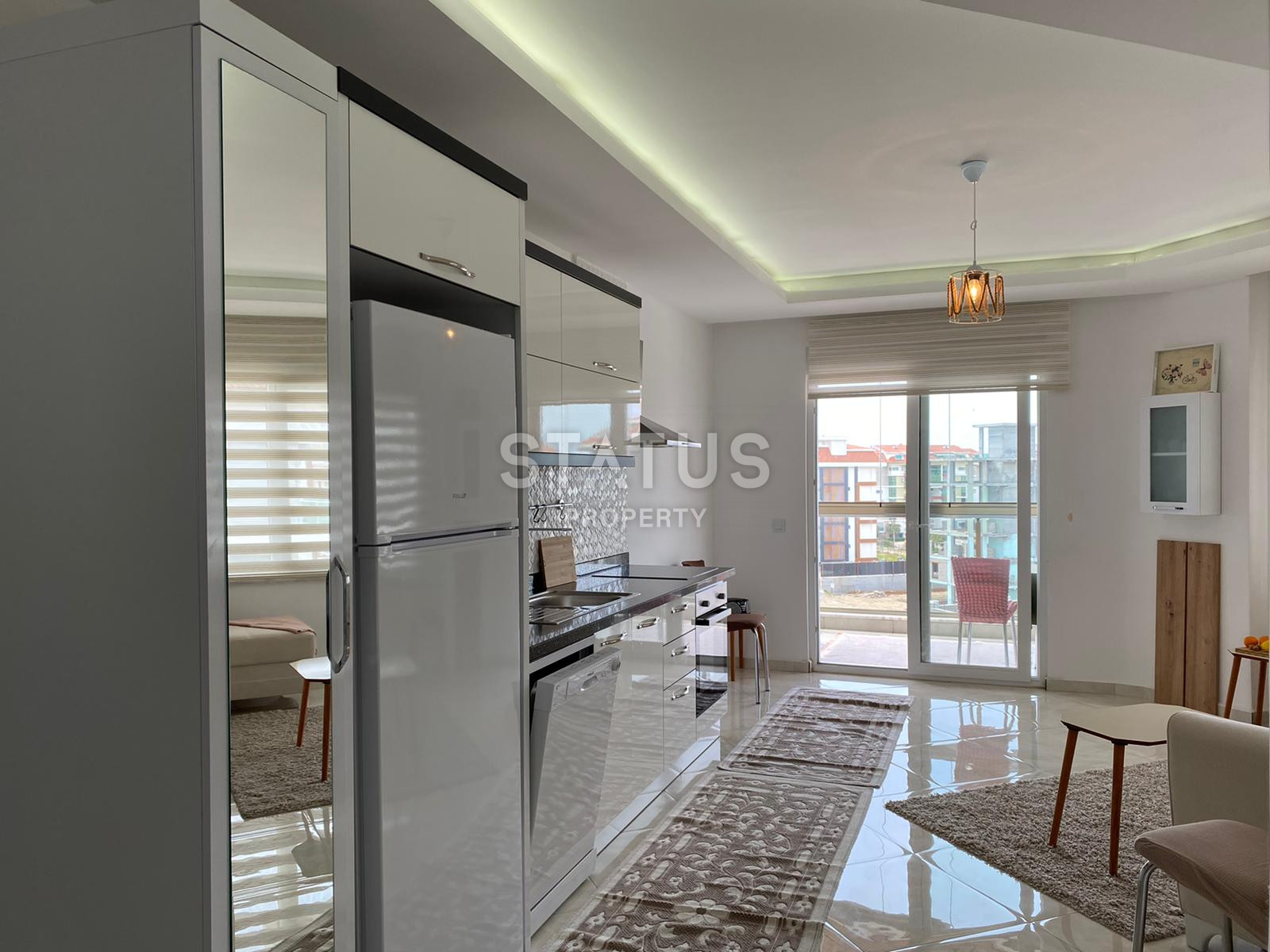 Furnished apartment in Kestel 50m from the sea. 45m2 фото 21