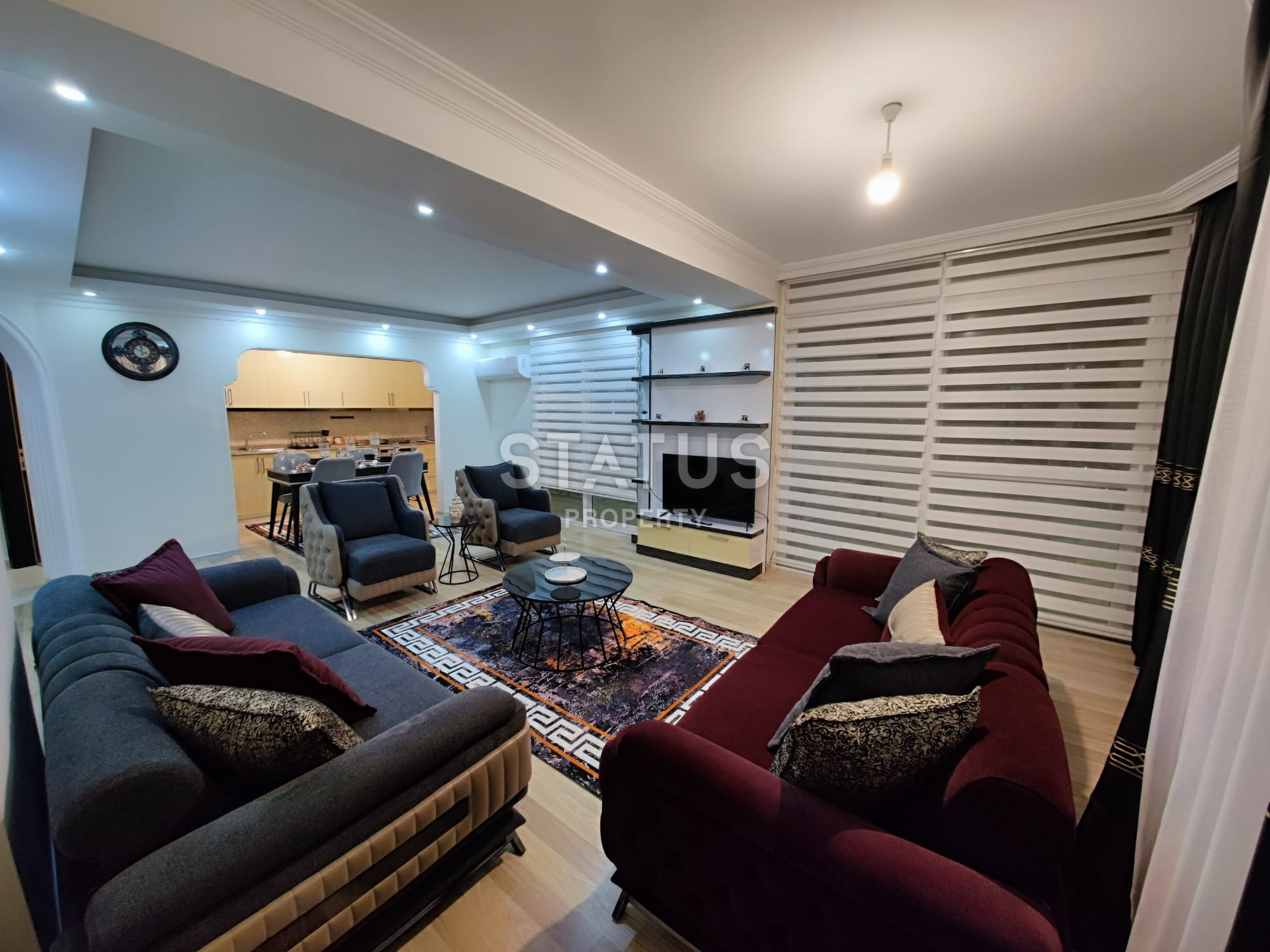 Просторная меблированная квартира 2+1 в комплексе с инфраструктурой по привлекательной цене. 125м2 фото 9