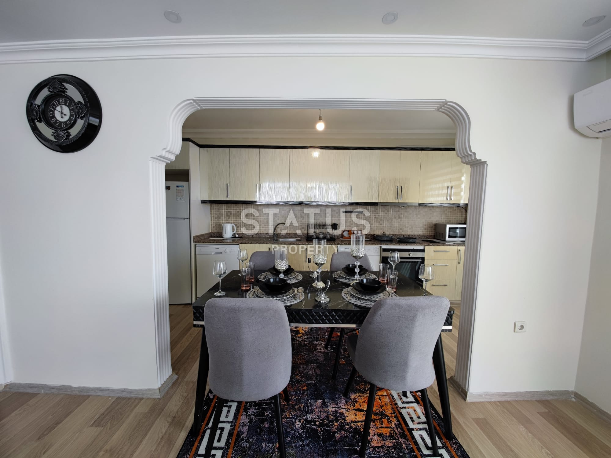 Просторная меблированная квартира 2+1 в комплексе с инфраструктурой по привлекательной цене. 125м2 фото 12