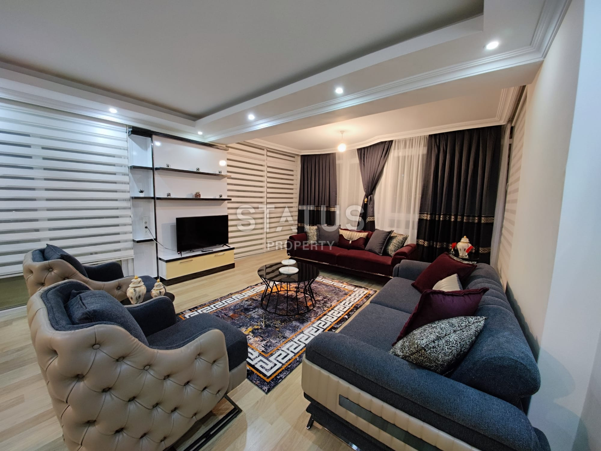 Просторная меблированная квартира 2+1 в комплексе с инфраструктурой по привлекательной цене. 125м2 фото 20